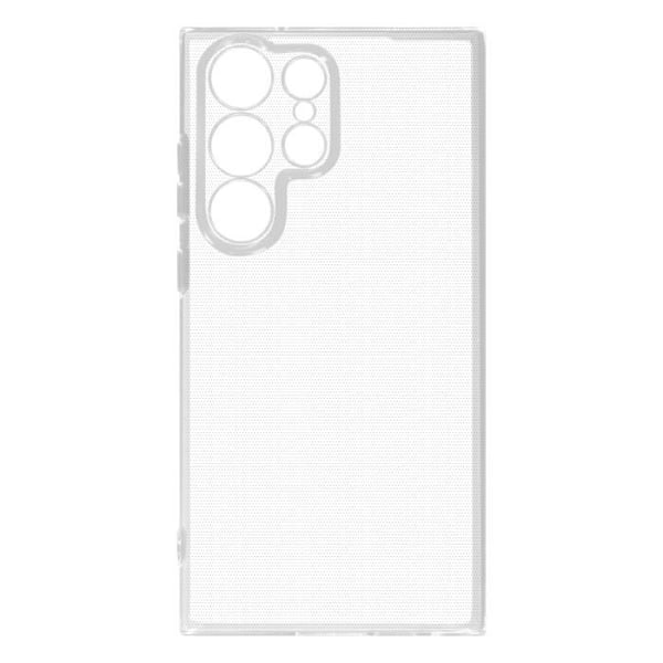 AVIZAR Suojakuori Samsung Galaxy S23 Ultralle - Joustava geelisilikoni - Läpinäkyvä Transparent