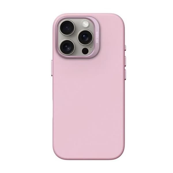 Cover til iPhone 16 Pro - DECODED - Rosa - Stødabsorberende - Antimikrobiel - MagSafe-oplading Ros