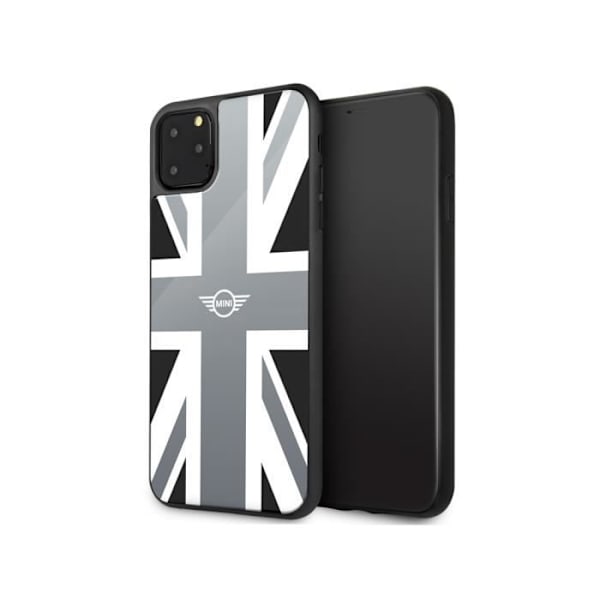Skal till iPhone 11 Pro Max - MINI - Union Jack-mönster - TPU - Vit / Svart Svart