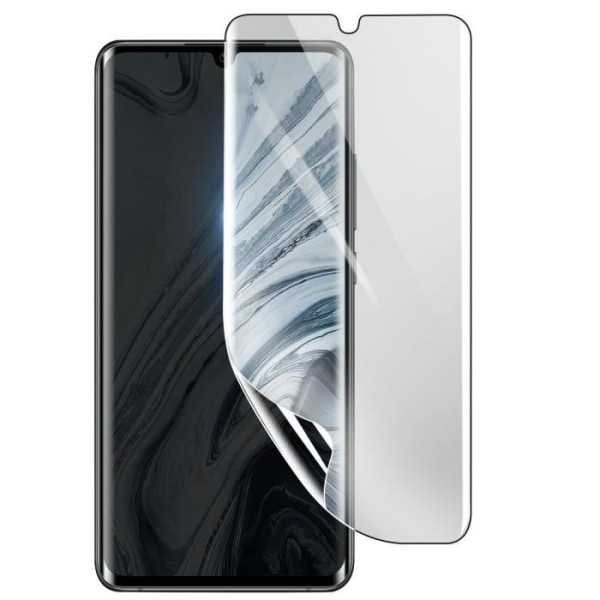 Näytönsuoja - 3MK - Xiaomi Mi Note 10 Pro - Iskunkestävä Hydrogeeli - Läpinäkyvä - Naarmuuntumaton Transparent