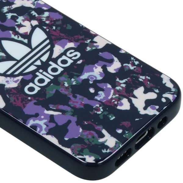 adidas Originals Graphic Snap Cover til iPhone 12 Mini - Flerfarvet blomster, lilla Flerfärgad, lila