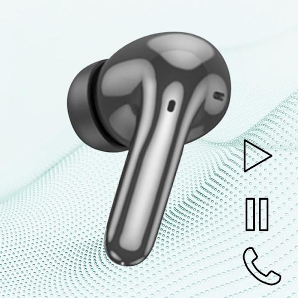 Bluetooth-kuulokkeet - HOKO - Musta malli - Melunvaimennus - 7 tunnin akunkesto - Kromiefekti Svart