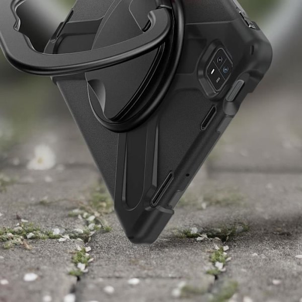 Xiaomi Pad 6 Case Iskunkestävä tuki musta kotelo