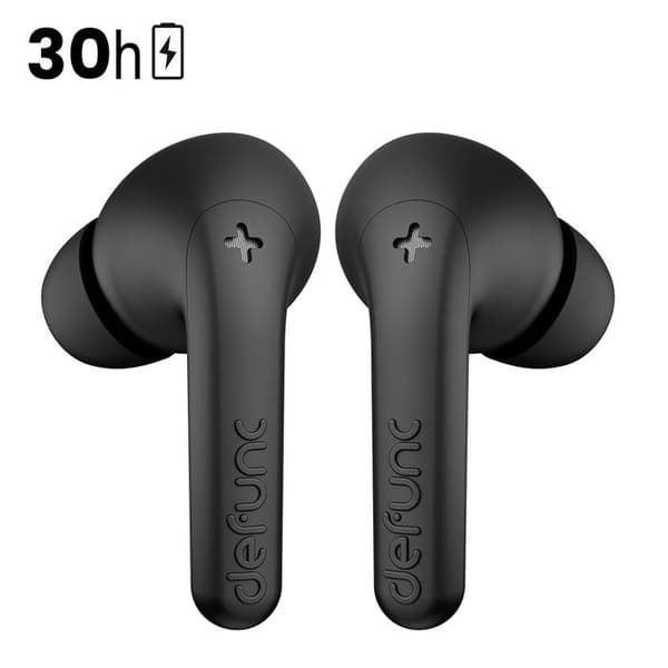 True Wireless TRUE AUDIO in-ear Black Defunc Svart
