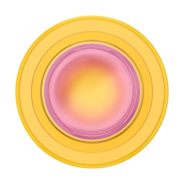 Support PopGrip MagSafe klæbende stander selfie PopSockets Gul Gul