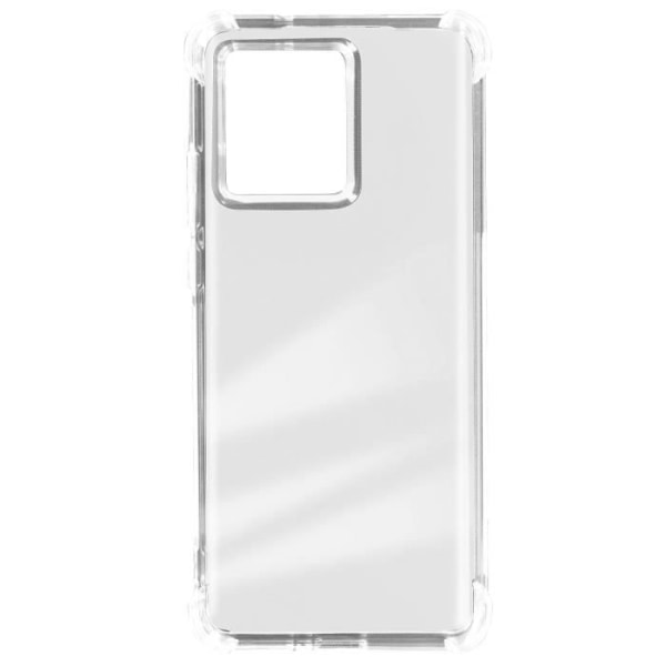 Coque Bumper - AVIZAR - Motorola Edge 40 Neo - Fleksibel - Transparent - Forstærkede stødabsorberende hjørner Vit