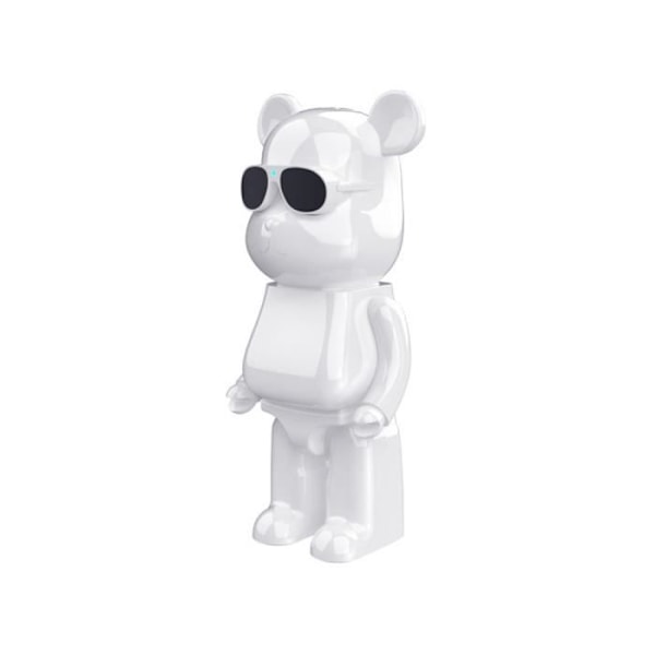 Bärbar Bluetooth 5.2-högtalare Modell Ourson 3W TechKidz Vit Vit