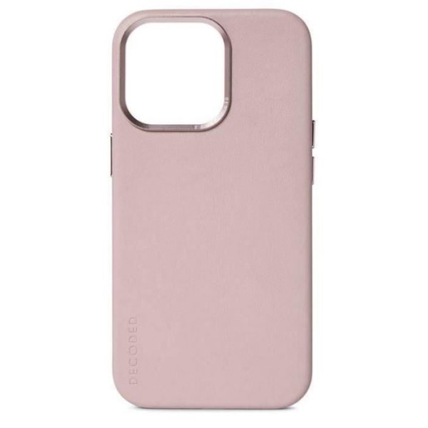Avkodat läderbakstycke iPhone 13 Pro Max Powder Pink - D22IPO67PBC6PPK