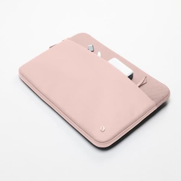 Housse - Incase - MacBook Pro 14 tommer - Polyester 900D - Foder i kunstpels - Rosa Ros