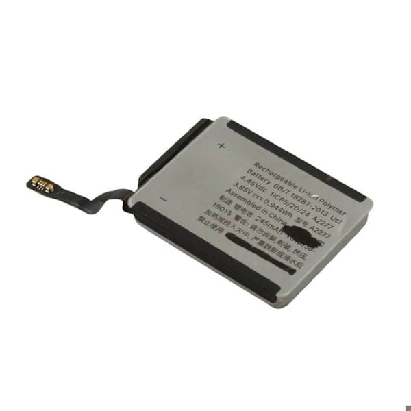 Akku 40mm:n Kello Series 5 3,81V 245mAh Li-Polymer