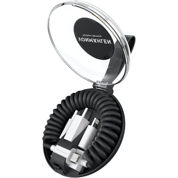 Allt-i-ett-kabel MFI 2.4A Svart Allroundo®