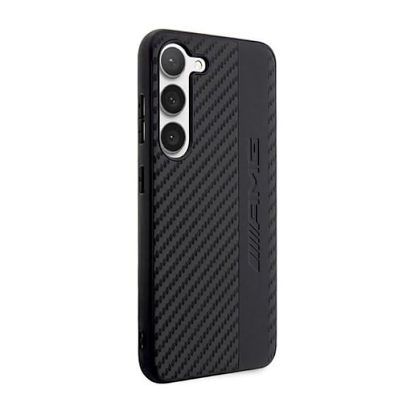 AMG Carbon Stripe -amp præget - Etui til Samsung Galaxy S23 (sort) - 3666339113094