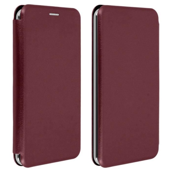 Smartphone Cover 5,4 till 6'' Universal Case Korthållare Slide Function - vinröd Bordeaux