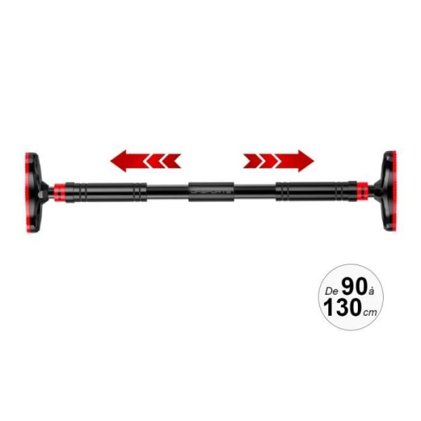 DF SPORTS pull-up bar uden skrue 90-130cm - 180KG - Barn - Blandet