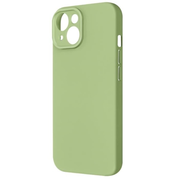 Coque - AVIZAR - iPhone 15 Plus - Mjuk Silikon - Höjd Kamerablock - Grön Matcha Grön