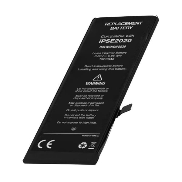 iPhone SE 2020 batteri 100 % kompatibel kapacitet 1821mAh A2312
