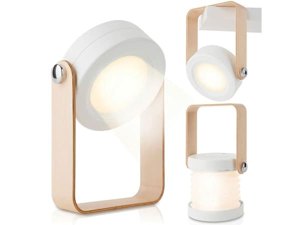 Modulär nattlampa Lantern Modell Zen Guld Gul