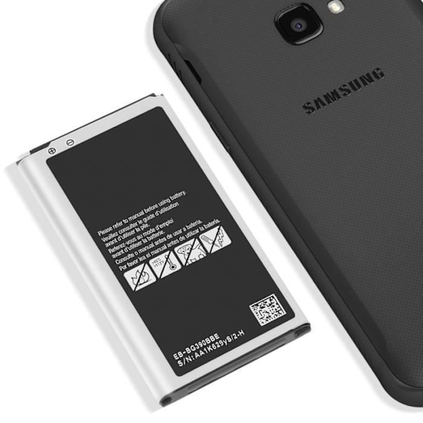 Intern batteri - AVIZAR - Samsung Galaxy Xcover 4/4s - 2800mAh - Lithium Ion - Sort Svart