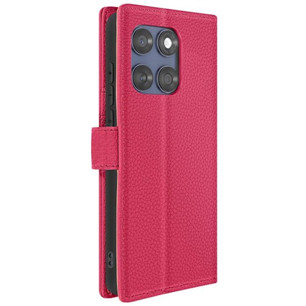 Motorola Edge 60 Fusion Fickfodral med Magnetflik Fuchsia Rosa