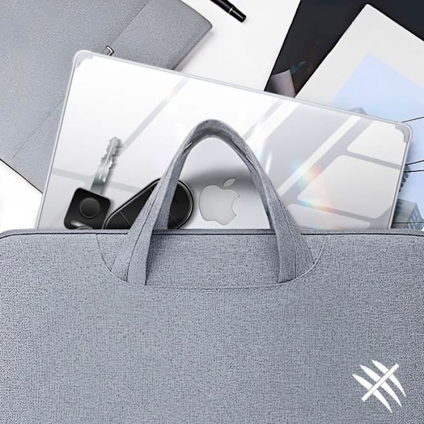 Full Case for MacBook Pro 16 2023, 2022 ja 2021 Iskunkestävä Supcase Transparent Transparent