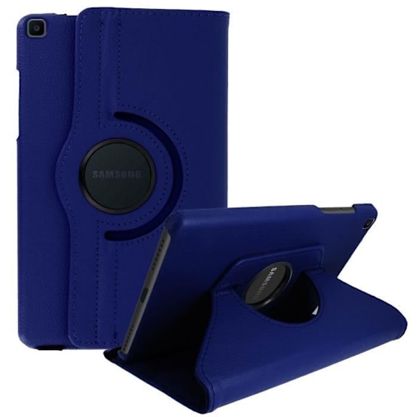 Cover - Samsung - Galaxy Tab A 8.0 2019 - Fuld beskyttelse - 360° roterende støtte - Blå blå