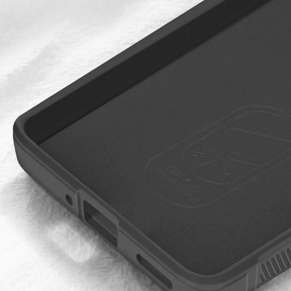 Taske til Nothing Phone 2a - AVIZAR - Sort - Blød silikone - Skridsikret design Svart