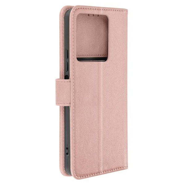 Kotelo Xiaomi Redmi Note 13 5G -lompakolle ja videotelineen samppanjapinkille Rosa