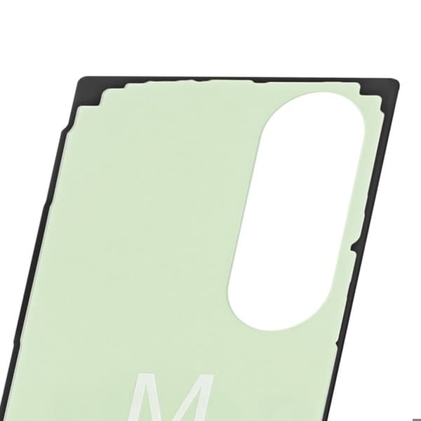 Original bageste glas klæbemiddel til Galaxy Z Fold 7 servicepakke Samsung grøn Grön