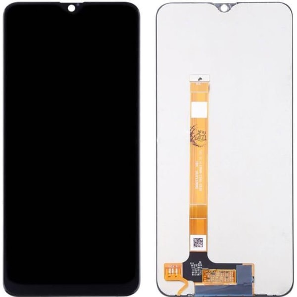 LCD-näyttö - AVIZAR - Oppo A9 2020 - Vaihto - 5,5 tuumaa - Musta kosketusnäyttö Svart