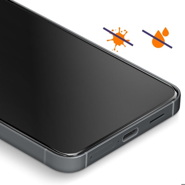 Tamperattu lasi Samsung Galaxy S25 Edge -vakoilu estävä iMak Musta Svart