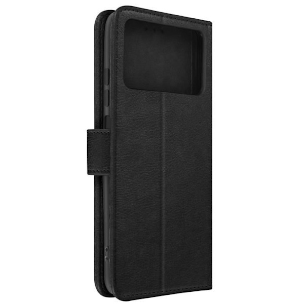Xiaomi Poco M4 Pro 4G kotelo - AVIZAR - Lompakon kansi - Jalustatoiminto - Musta Svart