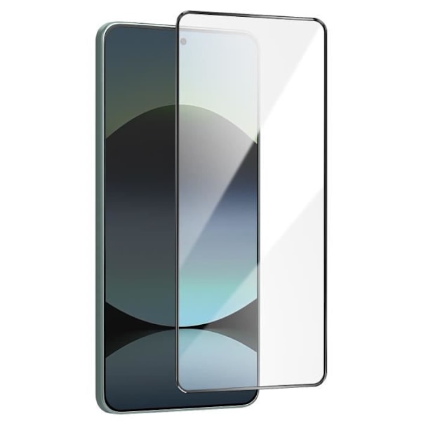 Härdat glas för Xiaomi Redmi Note 14 4G och 5G Hårdhet 9H Full Glue 5D Transparent Transparent