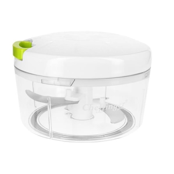 Käsikäyttöinen Hakkuri Tiiralla Compact Cheffinger Valkoinen Transparent