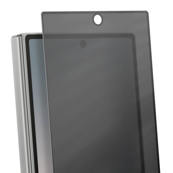 Tempereret glas - AVIZAR - Samsung Galaxy Z Fold 6 - Antispion - Ridseresistent - Sort Svart