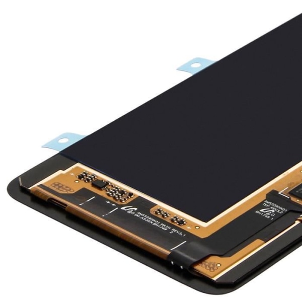 Galaxy A8 LCD-skærm Touch Glas Original Samsung Skærmblok Sort