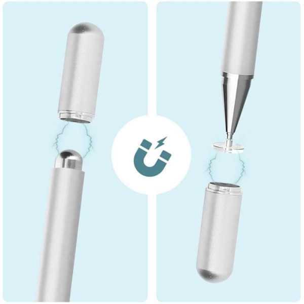 Universal Stylus - AVIZAR - Ultra-Fine Tip - Magnetic Protection - Compatible with Smartphone/Tablet - 40g