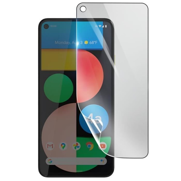 Näytönsuoja - 3MK - Google Pixel 4A - Iskunkestävä Hydrogeeli - Naarmuuntumaton - Läpinäkyvä Transparent