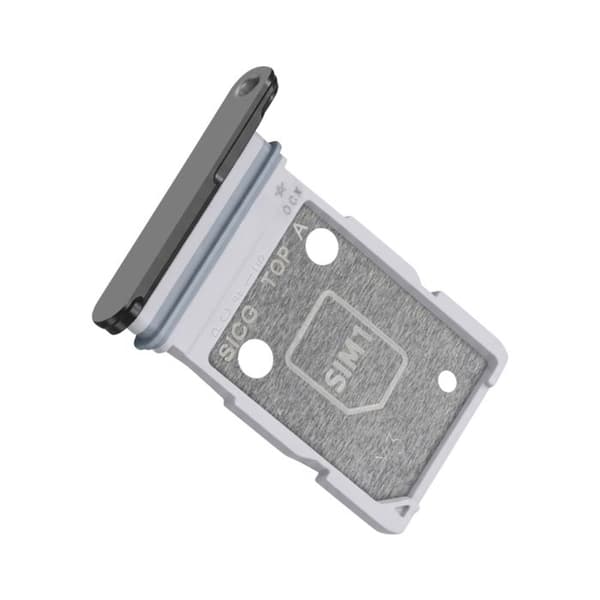 SIM-kortsfack för Samsung Galaxy S25 Edge Dual Nano SIM Exakt ersättning Silver Grå