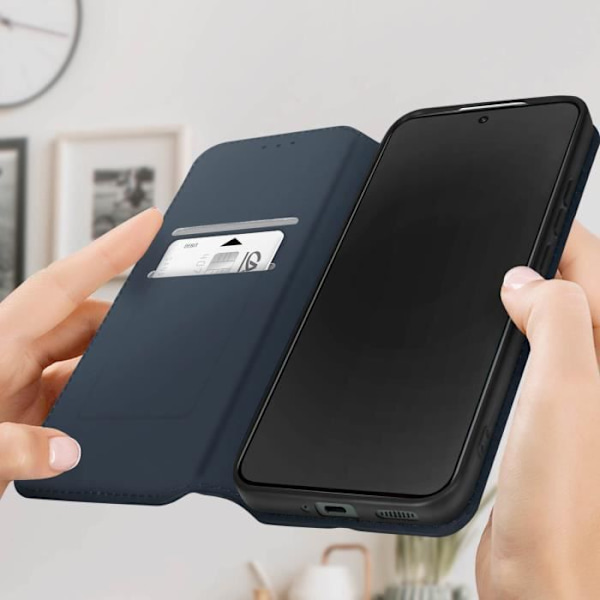 Skal till Xiaomi 13 - AVIZAR - Magnetisk flik - Videostöd - Blå Blå