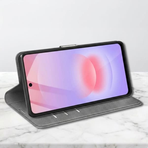 Pungetui til Galaxy A37 Columbia Edition med Støttefunktion Zanaé Grå Grå