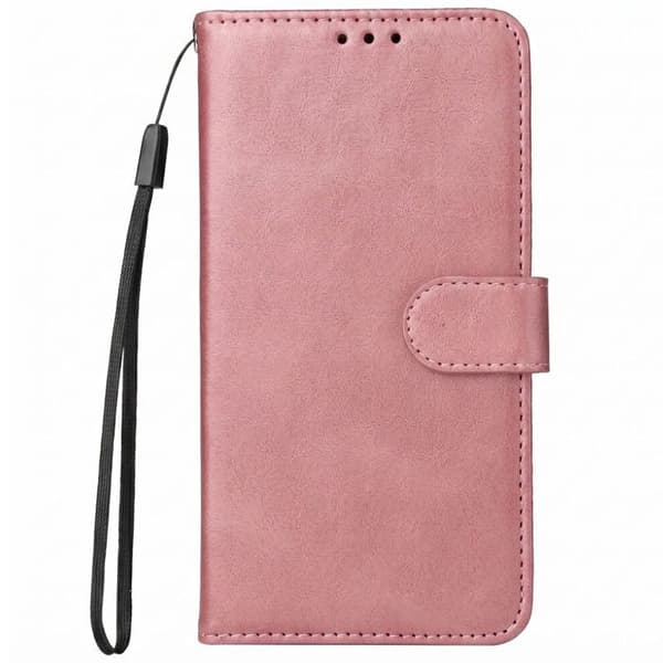 Plånboksfodral för Xiaomi 17T Läderlook med Videostöd Rosa Ros