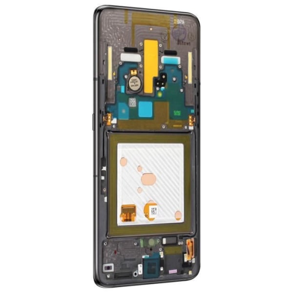 Galaxy A80 komplet blok LCD-skærm og berøringsglas Original Service Pack - Sort
