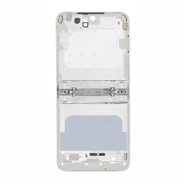 Central Chassis til Samsung Galaxy Z Flip 6 Holdbar Struktur Samsung Hvid Vit