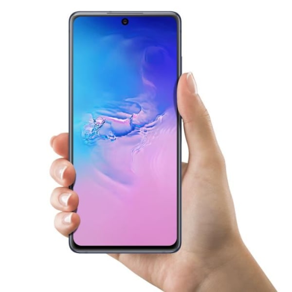 Täydellinen Block Samsung Galaxy S10 Lite LCD-näyttö Kosketuslasi Alkuperäinen Sininen