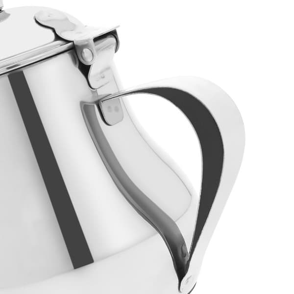 Teverk - SIGNATUR - 1,2L - Rostfritt Stål - Hällpip - Elegant Lock Grå