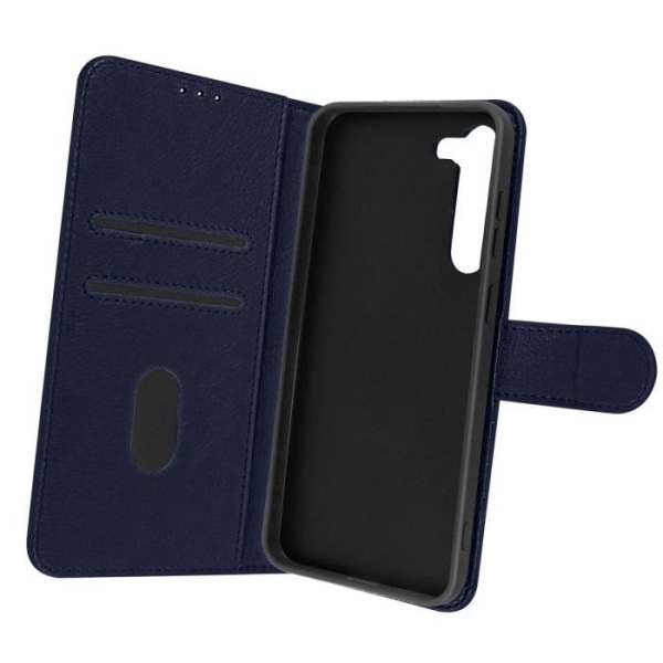 Skal till Samsung Galaxy S23 Plus plånbok och videohållare blå