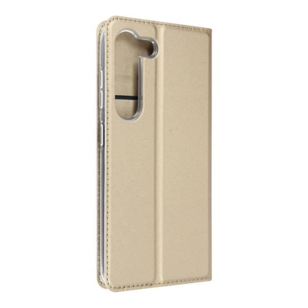 Skal till Samsung S23 Flip Card Hållare Stativ Funktion Dux Ducis Gold