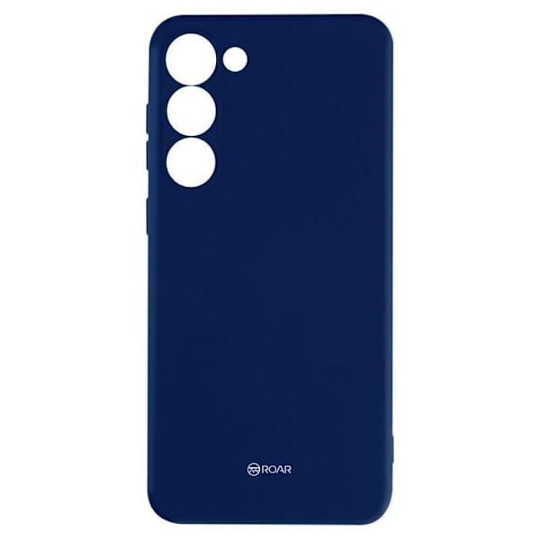 Fodral till Samsung Galaxy S23 - ROAR - Färgglad Jelly - Anti-Fingerprint Matt Finish - Blå Blå
