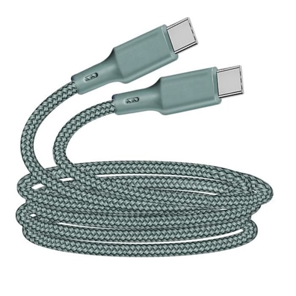 Ekologinen USB-C-kaapeli 3A Intensity 2m Kierrätettävä vain vihreä vihreä