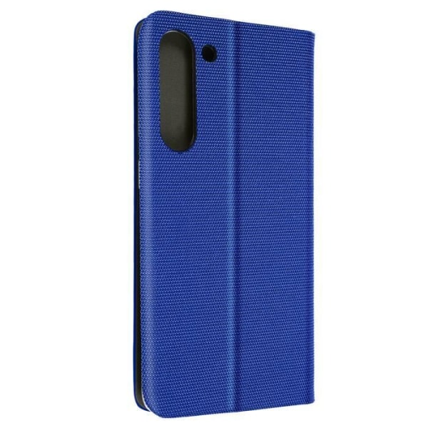 Suojakuori on yhteensopiva Samsung S23 Fabric Wallet Blue -kotelon kanssa